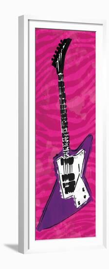 Girls Rule Guitar-Enrique Rodriguez Jr.-Framed Premium Giclee Print