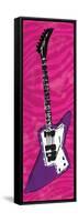 Girls Rule Guitar-Enrique Rodriguez Jr.-Framed Stretched Canvas