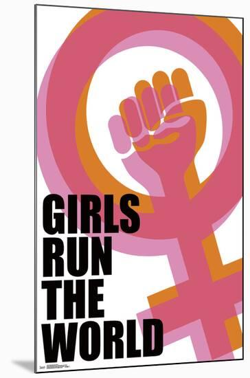 Girls Run the World-null-Mounted Standard Poster