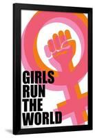 Girls Run The World!-Trends International-Framed Poster