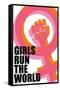 Girls Run The World!-Trends International-Framed Stretched Canvas