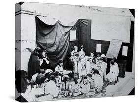Girls' School in Algeria, 1860-null-Stretched Canvas