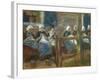 Girls Sewing in Huizen-Max Liebermann-Framed Giclee Print
