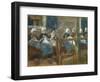 Girls Sewing in Huizen-Max Liebermann-Framed Giclee Print