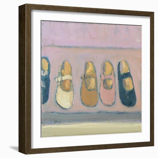 Girls shoes, 2017-Michael G. Clark-Framed Giclee Print