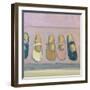 Girls shoes, 2017-Michael G. Clark-Framed Giclee Print