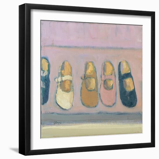 Girls shoes, 2017-Michael G. Clark-Framed Giclee Print