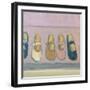 Girls shoes, 2017-Michael G. Clark-Framed Giclee Print