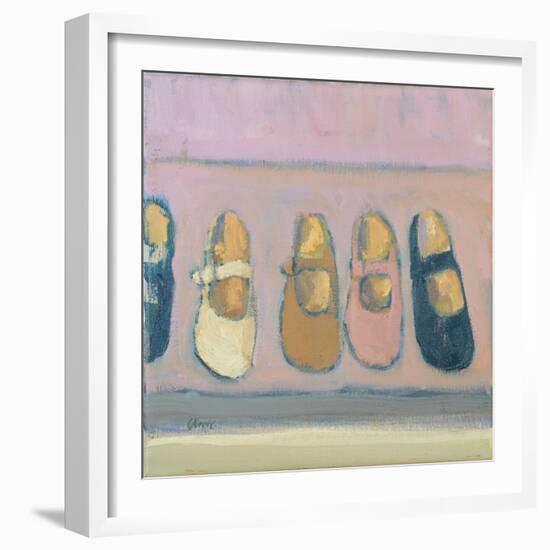 Girls shoes, 2017-Michael G. Clark-Framed Giclee Print