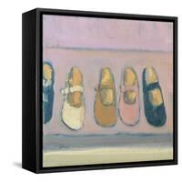 Girls shoes, 2017-Michael G. Clark-Framed Stretched Canvas