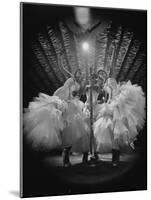 Girls Signing Inside the Latin Quarter Night Club-Yale Joel-Mounted Photographic Print