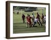 Girls' Soccer Game-null-Framed Photographic Print