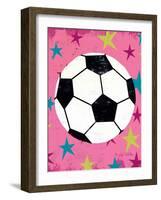 Girls Sports IV-null-Framed Art Print