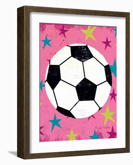 Girls Sports IV-null-Framed Art Print