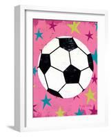Girls Sports IV-null-Framed Art Print
