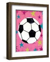 Girls Sports IV-null-Framed Art Print