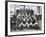 Girls Swimming Championship Team with their Shield, Tollington Park Central School, London, 1915-null-Framed Photographic Print