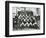 Girls Swimming Championship Team with their Shield, Tollington Park Central School, London, 1915-null-Framed Photographic Print