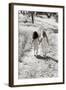 Girls Walking Down the Path, Friends-Nora Hernandez-Framed Giclee Print