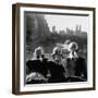 Girls Wearing Bandannas, Looking Out over Central Park-Gordon Parks-Framed Photographic Print