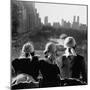 Girls Wearing Bandannas, Looking Out over Central Park-Gordon Parks-Mounted Photographic Print