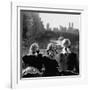 Girls Wearing Bandannas, Looking Out over Central Park-Gordon Parks-Framed Photographic Print