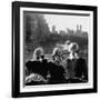 Girls Wearing Bandannas, Looking Out over Central Park-Gordon Parks-Framed Photographic Print