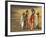 Girls Wearing Sari with Water Jars Walking in the Desert, Pushkar, Rajasthan, India-Keren Su-Framed Photographic Print