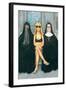 Girls Will Be Girls, 2007 (Acrylic on Illustration Board)-Anita Kunz-Framed Giclee Print