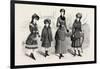 Girls' Winter Costumes, Fashion, 1882-null-Framed Giclee Print