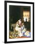 Girls with a Nest-Charles Baugniet-Framed Giclee Print