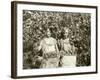 Girls with Apple Harvest, Yakima, 1928-Asahel Curtis-Framed Giclee Print