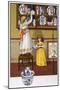 Girls with China 1894-JG Sowerby-Mounted Art Print