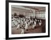 Girls with Hoops, Lavender Hill Girls School, Bermondsey, London, 1906-null-Framed Photographic Print