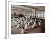 Girls with Hoops, Lavender Hill Girls School, Bermondsey, London, 1906-null-Framed Photographic Print