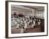 Girls with Hoops, Lavender Hill Girls School, Bermondsey, London, 1906-null-Framed Photographic Print