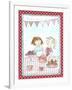 Girls with Tea and Cookies-Effie Zafiropoulou-Framed Giclee Print