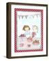 Girls with Tea and Cookies-Effie Zafiropoulou-Framed Giclee Print