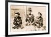 Girls with Ukuleles, Hawaii, Photo-null-Framed Premium Giclee Print