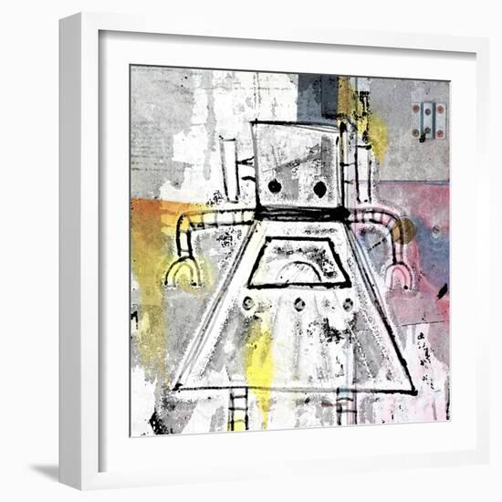 Girly Bot-Roseanne Jones-Framed Giclee Print