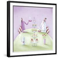 Girly Gossip-Jo Parry-Framed Giclee Print