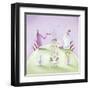 Girly Gossip-Jo Parry-Framed Giclee Print