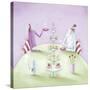 Girly Gossip-Jo Parry-Stretched Canvas