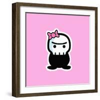 Girly Numskull-Debbie Huey-Framed Giclee Print