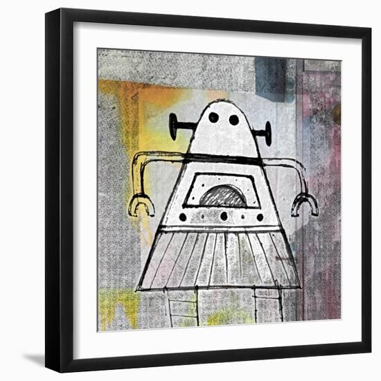 Girly Robot-Roseanne Jones-Framed Giclee Print