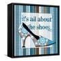 Girly Shoe I-Sylvia Murray-Framed Stretched Canvas