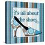 Girly Shoe I-Sylvia Murray-Stretched Canvas