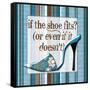 Girly Shoe II-Sylvia Murray-Framed Stretched Canvas