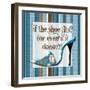 Girly Shoe II-Sylvia Murray-Framed Art Print