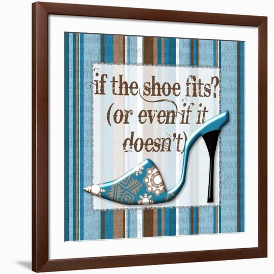 Girly Shoe II-Sylvia Murray-Framed Art Print